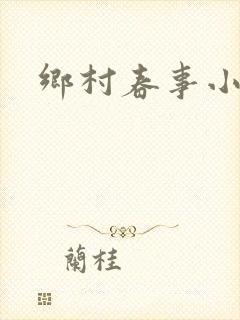 乡村春事小说