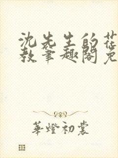 沈先生的花式管教笔趣阁免费