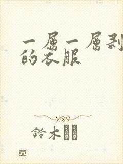 一层一层剥开我的衣服