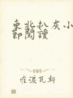 东北扒灰小说分节阅读