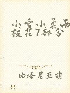 小雪小柔两个大校花7部分
