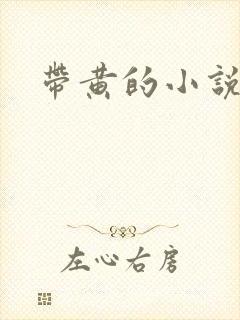 带黄的小说
