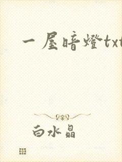 一屋暗灯txt