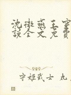 沈微燕王穿越小说全文免费阅读