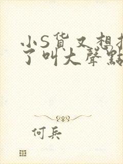 小S货又想挨C了叫大声点小