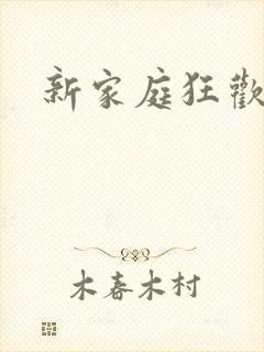 新家庭狂欢小说
