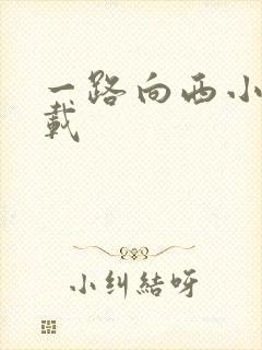 一路向西小说下载
