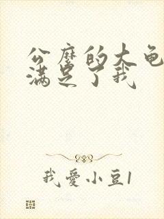 公么的大龟强大满足了我