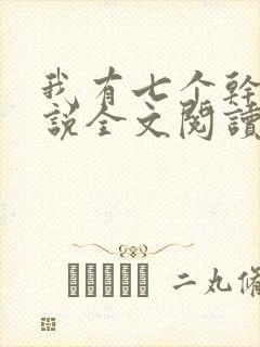 我有七个干妈小说全文阅读