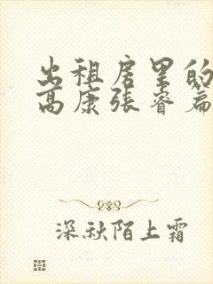 出租房里的交互高康张睿篇