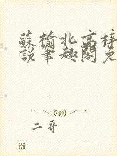 苏榆北高梓淇小说笔趣阁免费阅读