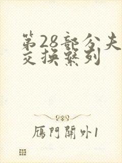 第28部分夫妇交换系列