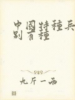 中国特种兵之特别有种