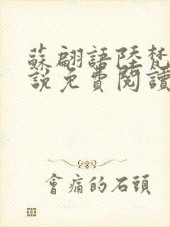 苏翩语陆梵的小说免费阅读