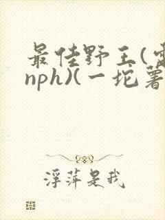 最佳野王(电竞nph)(一坨薯饼)