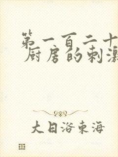 第一百二十三章 厨房的刺激