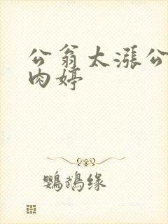 公翁太涨公欲息肉婷