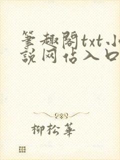 笔趣阁txt小说网站入口