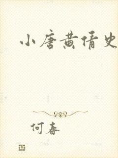 小唐黄倩史