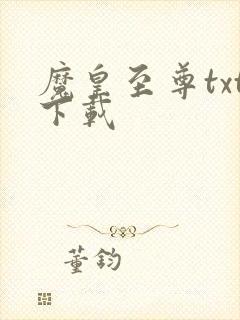 魔皇至尊txt下载