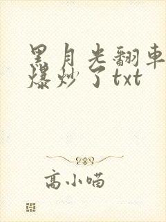 黑月光翻车后被爆炒了txt