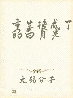 重生后成了皇帝的白月光