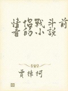 情侣战斗前适合看的小说