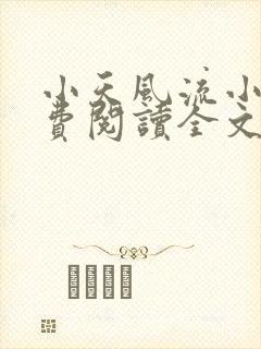 小天风流小说免费阅读全文最新章节