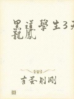 黑道学生3天门龙凤
