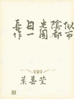 长日光阴似箭乱作一团都市言情