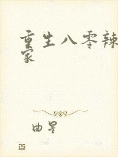 重生八零辣妻当家