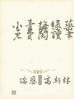 小青梅绿药全文免费阅读笔趣阁