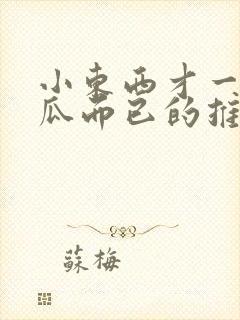 小东西才一根黄瓜而已的推荐书