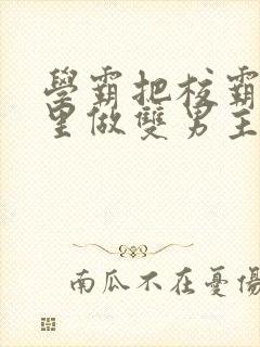 学霸把校霸往死里做双男主车