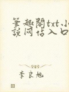 笔趣阁txt小说网站入口