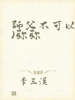 师父不可以(限)弥弥