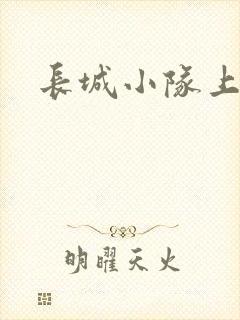 长城小队上中下