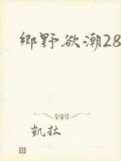 乡野欲潮28章