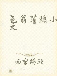 色翁荡熄小说全文