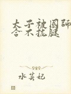 太子被国师c到合不拢腿封面