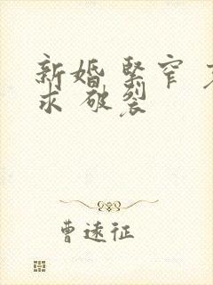 新婚 紧窄 哀求 破裂