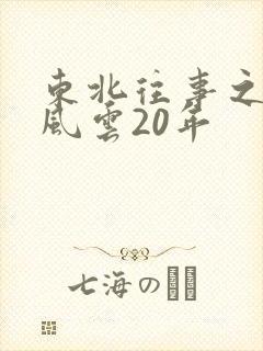 东北往事之黑道风云20年