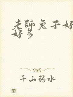 老师兔子好软水好多