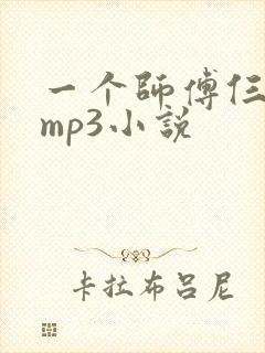 一个师傅仨徒弟mp3小说