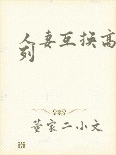 人妻互换高h系列