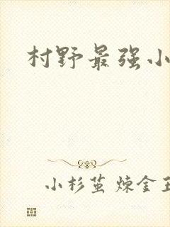 村野最强小农民