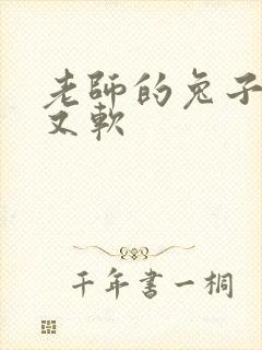 老师的兔子又大又软