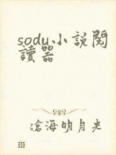 sodu小说阅读器