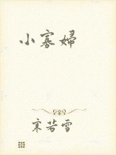 小寡妇