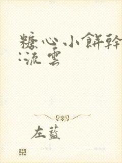 糖心小饼干作者:流云